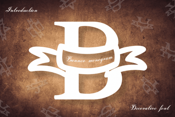 Download Banner Monogram - Premium Resources
